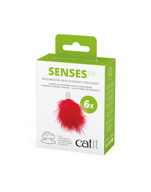 CatIt Catit Senses Mushroom Replacment Feathers 6Pack