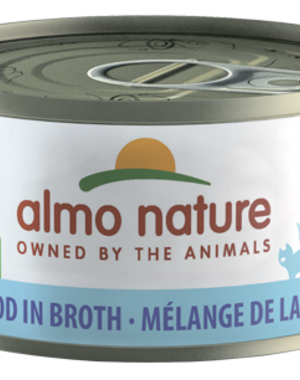 Almo Nature Almo Nature HQS Natural Mixed Seafood In Broth 70 g