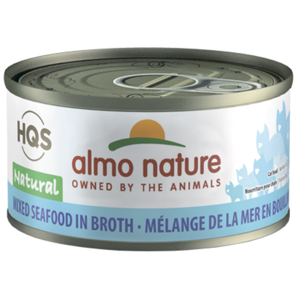 Almo Nature Almo Nature HQS Natural Mixed Seafood In Broth 70 g