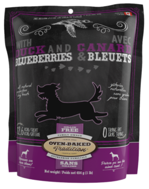 Oven Baked Tradition Oven Baked Tradition Duck & Blueberries Biscuit 1lb