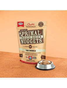 Primal Pet Foods Inc. Primal Freeze-Dried Nuggets Feline Pork Formula 5.5oz