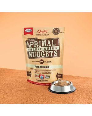 Primal Pet Foods Inc. Primal Freeze-Dried Nuggets Feline Pork Formula 5.5oz