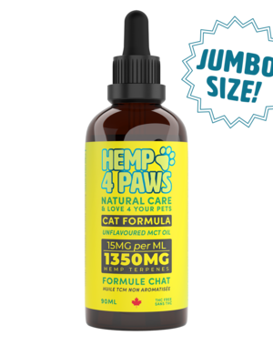 Hemp 4 Paws Hemp 4 Tails Cat Formula 1350MG Unflavoured 90ml