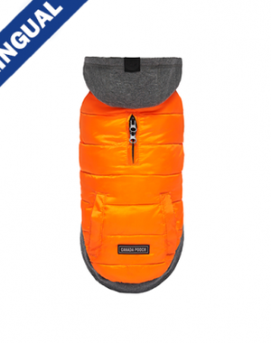 Canada Pooch Canada Pooch Hybrid Hoodie Jacket Charcoal/Orange
