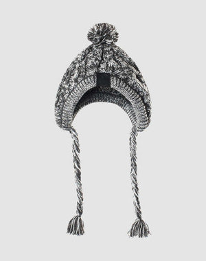 Canada Pooch Canada Pooch Polar Pom Pom Hat for Dogs Charcoal