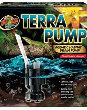 Zoo Med Laboratories Zoo Med Terra Pump Aquatic Habitat Drain Pump