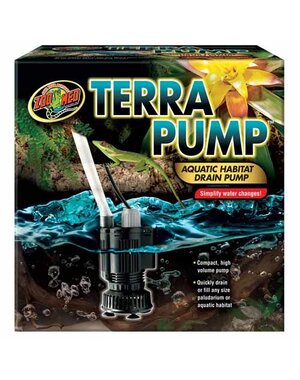 Zoo Med Laboratories Zoo Med Terra Pump Aquatic Habitat Drain Pump