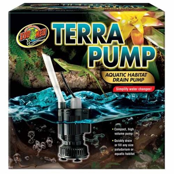 Zoo Med Laboratories Zoo Med Terra Pump Aquatic Habitat Drain Pump