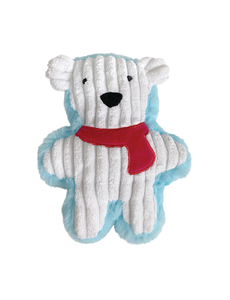 FouFou Dog FouFou Holiday Corduroy Pals Polar Bear