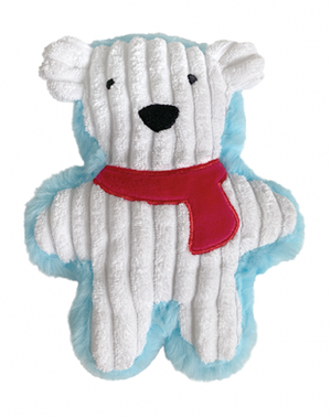 FouFou Dog FouFou Holiday Corduroy Pals Polar Bear