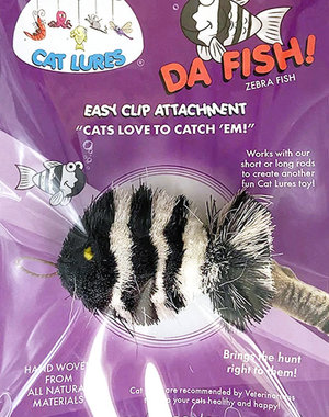Go Cat Products Cat Lures Da Zebra Fishfly