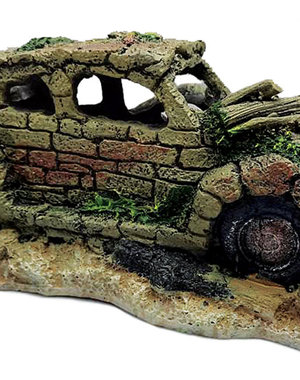 Burgham Aqua-Fit Aqua-Fit Polyresin German Car 7x4x3"