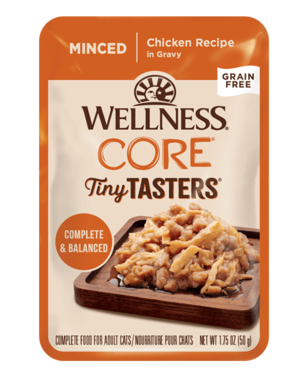 Well Pet Wellness Core Tiny Tasters  Minced Chicken 1.75oz