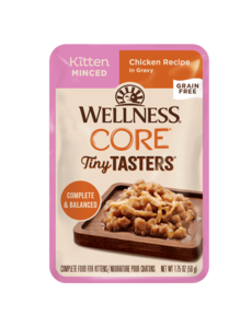 Well Pet Wellness Core Tiny Tasters Kitten Minced Chicken 1.75oz