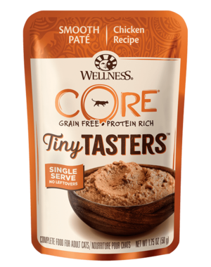 Well Pet Wellness Core Tiny Tasters Smooth Pate Chicken  1.75oz