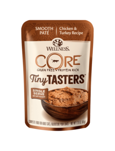 Well Pet Wellness Core Tiny Tasters Smooth Pate Chicken & Turkey 1.75oz
