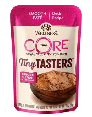 Well Pet Wellness Core Tiny Tasters Smooth Pate Duck   1.75oz