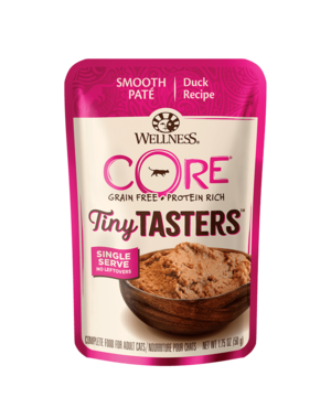 Well Pet Wellness Core Tiny Tasters Smooth Pate Duck   1.75oz