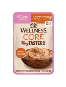 Well Pet Wellness Core Tiny Tasters Smooth Pate Kitten Chicken   1.75oz