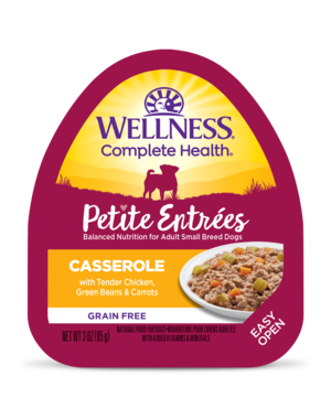 Well Pet Wellness Petite Entrees Casserole Chicken Green Beans & Carrots