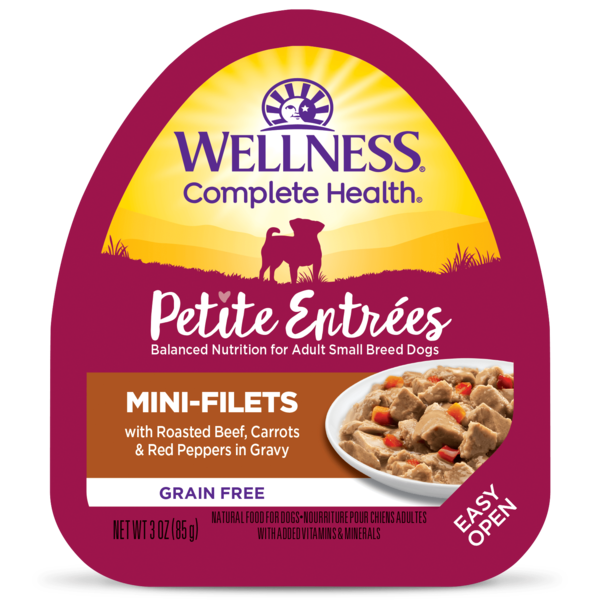 Well Pet Wellness Petite Entrees Mini-Fillet Beef, Carrots & Red Peppers