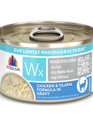 WeRuVa Weruva Wx Chicken & Tilapia Formula in Gravy 3oz