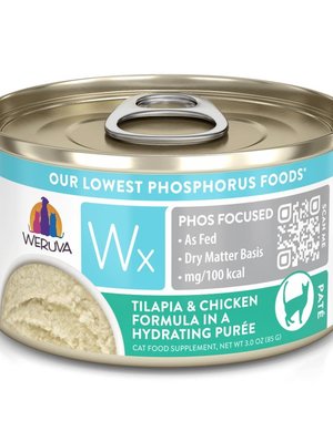 WeRuVa Weruva Wx Tilapia & Chicken Formula Hydrating Puree 3oz