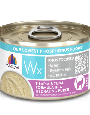 WeRuVa Weruva Wx Tilapia & Tuna Formula Hydrating Puree 3oz