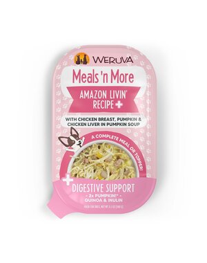 WeRuVa Weruva Meals n' More Amazon Livin' Recipe + 3.5oz