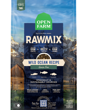 Open Farm Inc. Open Farm RawMix Cat Wild Ocean Recipe Grain & Legume Free