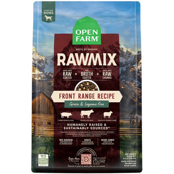 Open Farm Inc. Open Farm Rawmix Front Range Recipe Grain & Legume Free