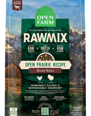 Open Farm Inc. Open Farm Rawmix Open Prairie Recipe with Ancient Grains