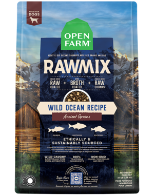 Open Farm Inc. Open Farm Rawmix Wild Ocean Recipe with Ancient Grains