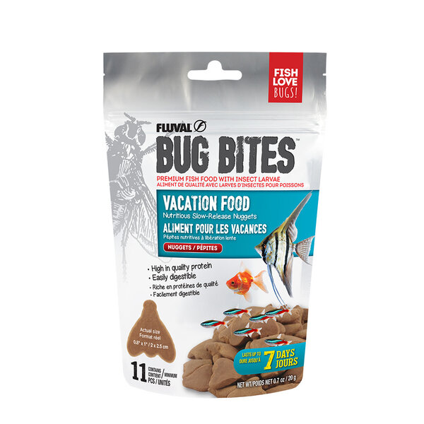 Fluval Fluval Bug Bites Vacation Food 11Pc