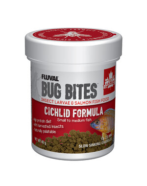 Fluval Fluval Bug Bites Cichlid Formula  1.4-2.0mm Granules