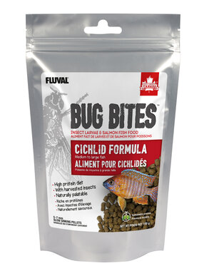 Fluval Fluval Bug Bites Cichlid Formula 5-7mm Pellets