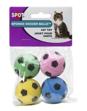 Spot-Ethical Spot Sponge Soccer Balls 4 pack