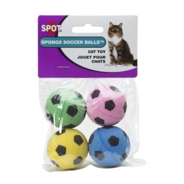 Spot-Ethical Spot Sponge Soccer Balls 4 pack