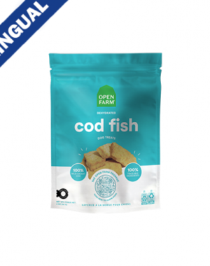 Open Farm Inc. Open Farm Dehydrated Cod Fish Treat 2oz