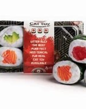 FabCat FabCat Sushi Cat Toy 6 Pack