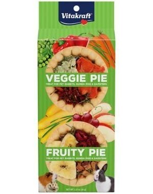 Vitakraft Products VitaKraft Veggie Pie and Fruity Pie