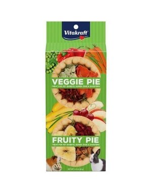 Vitakraft Products VitaKraft Veggie Pie and Fruity Pie