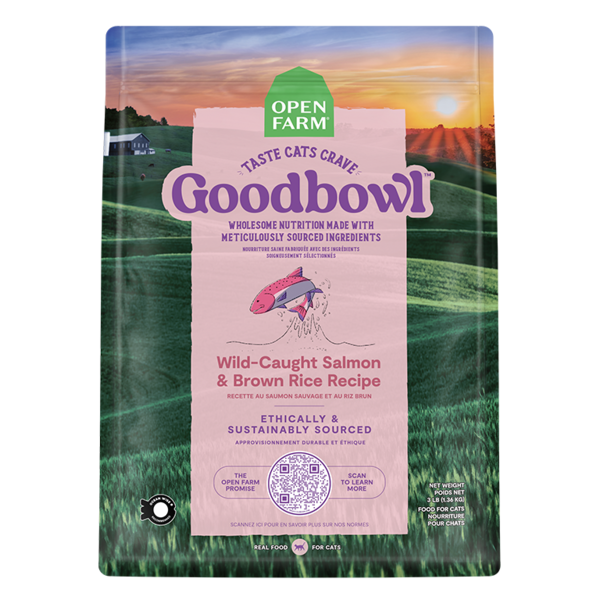 Open Farm Inc. Open Farm  Good Bowl Salmon & Rice Cat Recipe