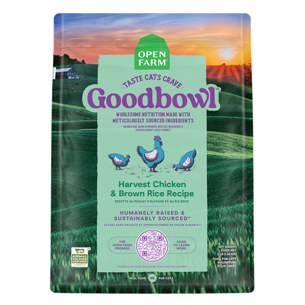Open Farm Inc. Open Farm  Good Bowl Chicken & Rice Cat Recipe