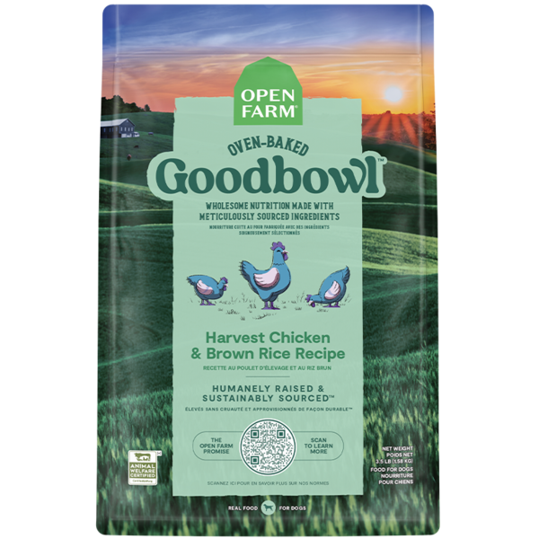 Open Farm Inc. Open Farm Good Bowl Chicken & Brown Rice  Dog Recipe