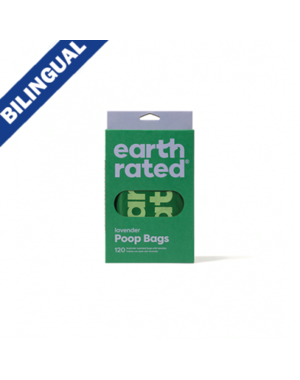 Earth Rated Earth Rated Handle Poop Bags Lavender Scented 120 Count