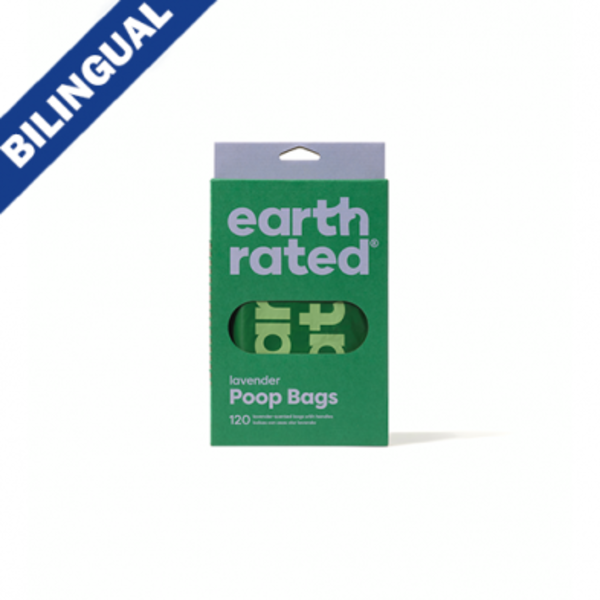 Earth Rated Earth Rated Handle Poop Bags Lavender Scented 120 Count