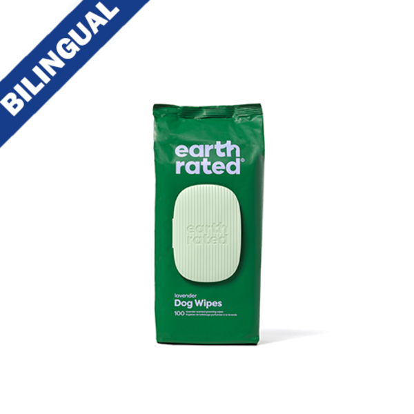 Earth Rated Earth Rated Grooming Wipes Lavender Scented
