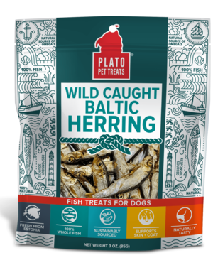Plato Pet Treats Plato Baltic Herring 3oz