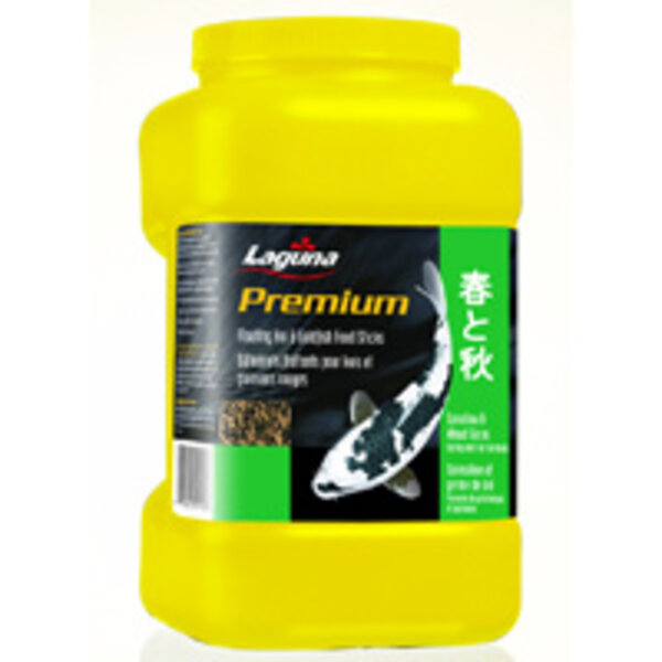 Laguna Laguna  Koi and Goldfish Floating Food Sticks - Spirulina & Wheat Germ Diet